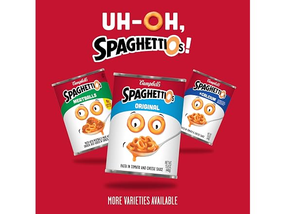 SpaghettiOs Original Canned Pasta 15.8oz 12pk