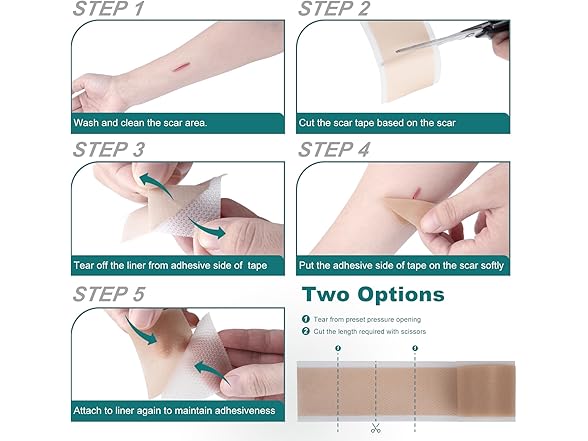 SLUKHIG Silicone Scar Tape For Scar Treatment