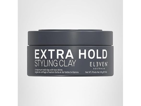 (2 Pack) Eleven Australia Extra Hold Styling Clay, 3 oz