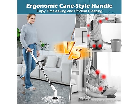 Qardoz Upgraded Electric Spin Scrubber