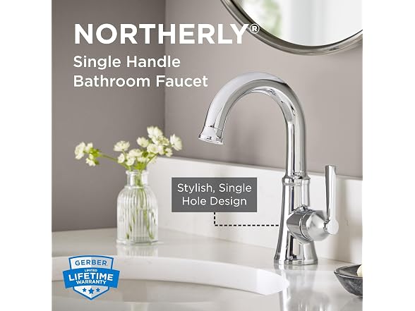 Gerber Northerly Bathroom Single Handle Faucet