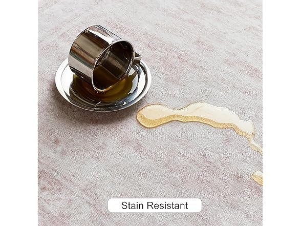 5x7 ft Area Rug Pink