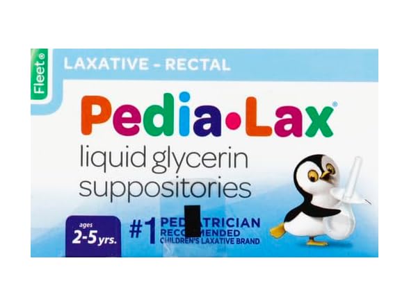 Fleet Pedia Lax Glycerin Supplements 6ct