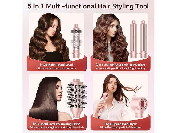 HydraStyl 5 in 1 Hair Dryer Brush
