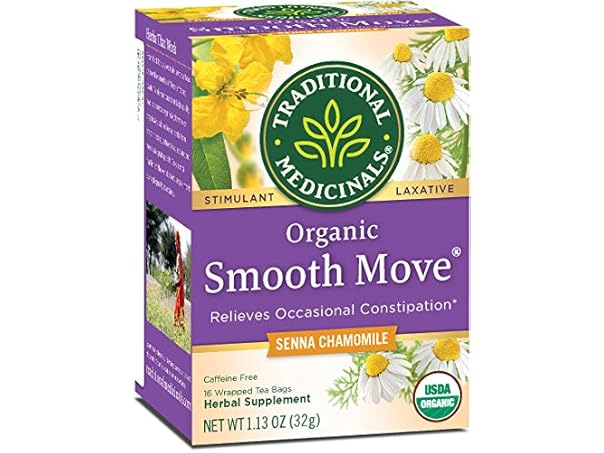 $2.99, Was $6.89, 56% Off! Traditional Medicinals Smooth Move Tea, 16ct dealfomo
