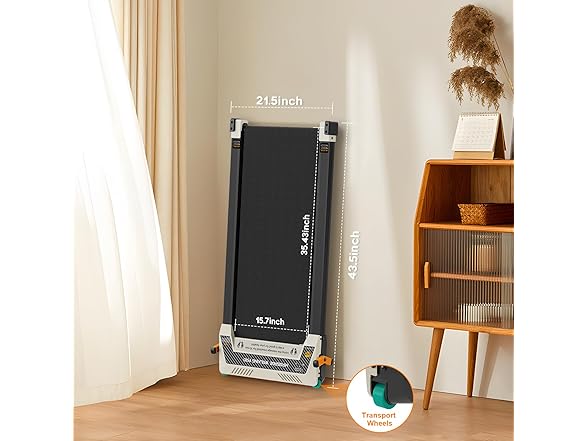 AKLUER Walking Pad with Incline