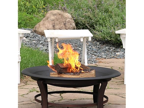 Sunnydaze Decor NB-183 32in Fire Pit Bowl Black