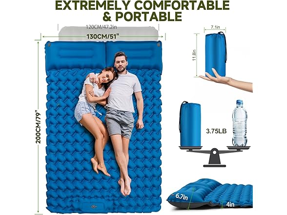 Seektain Double Camping Sleeping Pad