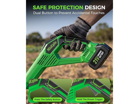 MiaEpic Cordless Tiller Cultivator