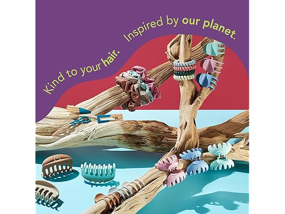 GOODY Planet Sustainable Round Claw Clips