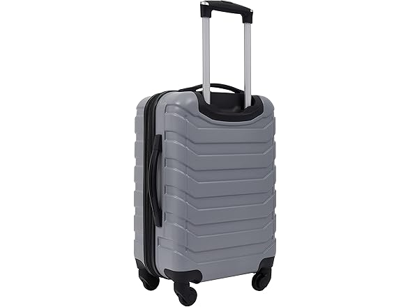 Wrangler 4 Piece Miami Luggage and Packing Cubes Set, Sharkskin