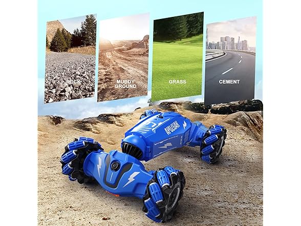 Hand Gesture RC Stunt Car