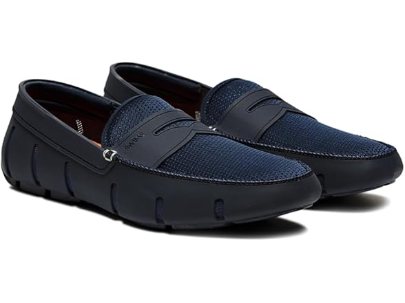 SWIMS Mens Loafers, Penny Boat & Deck