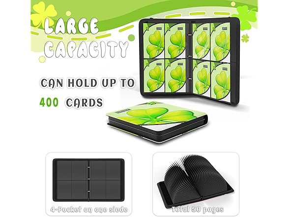 Card Binder 400 Pockets