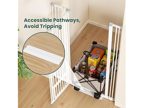 Ostutry 53in Tall Pet Gate for Doorway