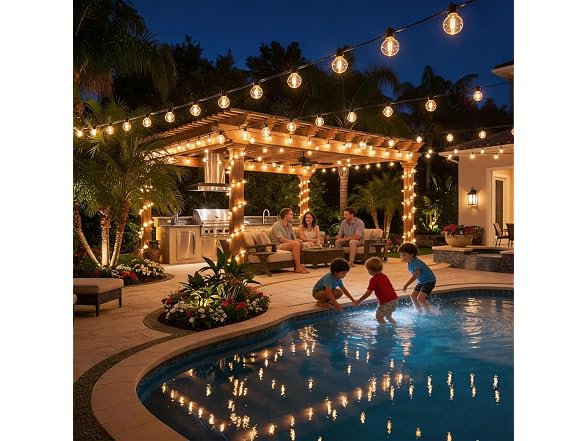 RTTY 150FT Outdoor String Lights G40