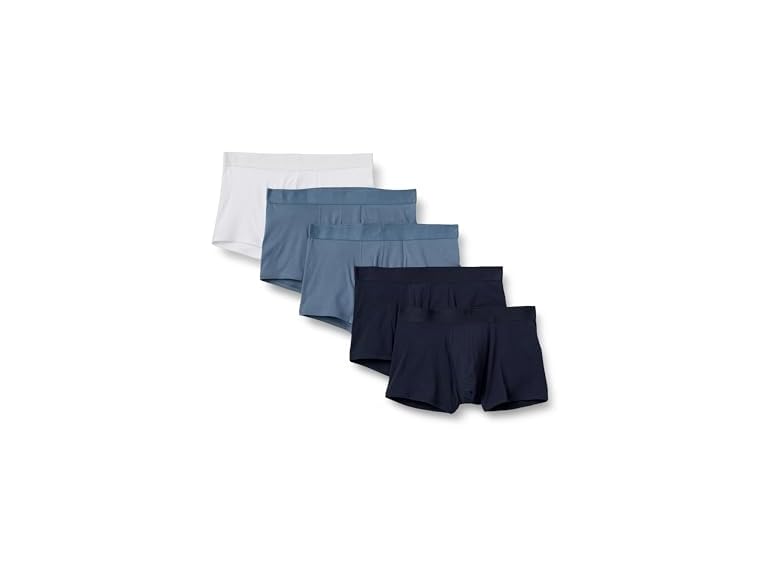 Amazon Essentials Men's Cotton Jersey Boxer Shorts Underwear Pack of 5