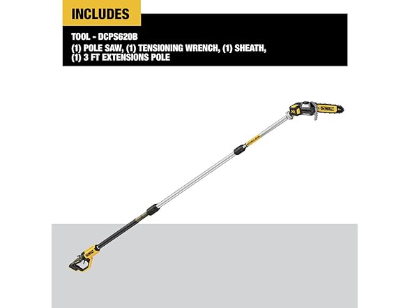 Dewalt DCPS620B DEWALT 20V MAX Cordless Pole Saw