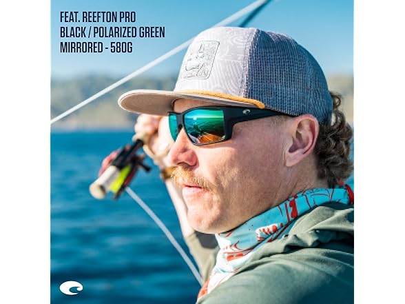 Costa Del Mar Men's Reefton PRO Polarized Sunglasses