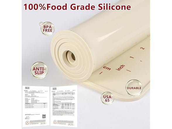 CHARMROSE Silicone Baking Mat