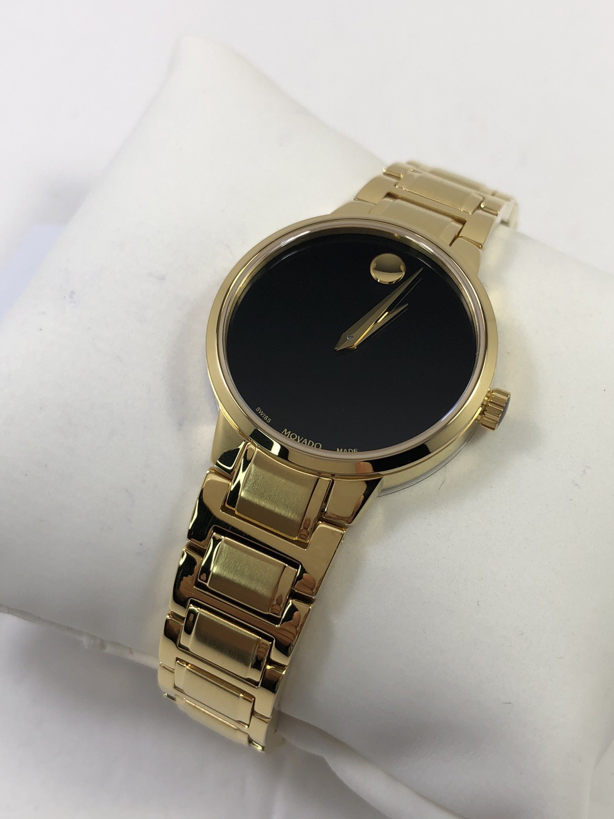 Movado Women's Portfolio Swiss Quartz Yellow Watch - Gallery 3