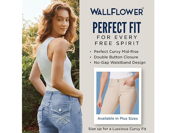 WallFlower Women (14 Plus) Luscious Uniform Pants