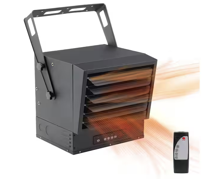 WeWarm CZ230 WeWarm HEATER GARAGE 7.5K WATT Black - Gallery 5