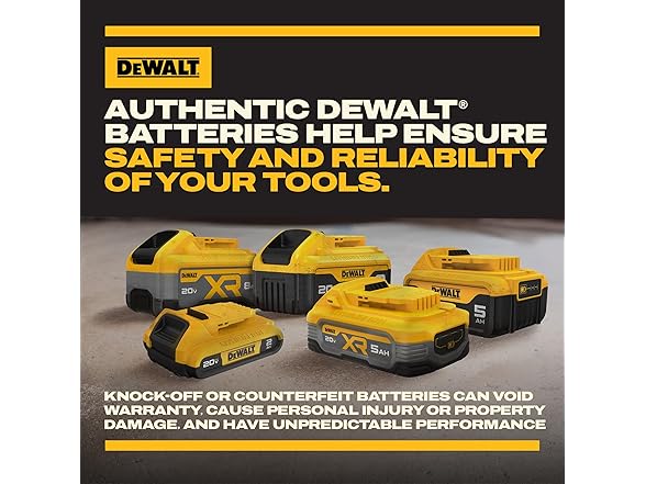 DEWALT DCB205-2 20V Battery Combo Pack