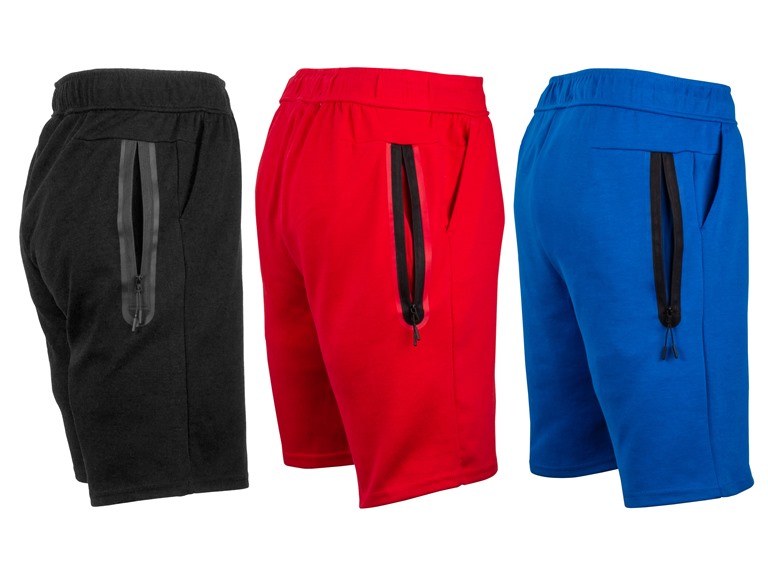 GBH WC-----(W3PK) / J/MTFS-110 / BK-RY-RD / S Small 3Pk Womens Loose Fit T/F Active Shorts Black - Red - Royal