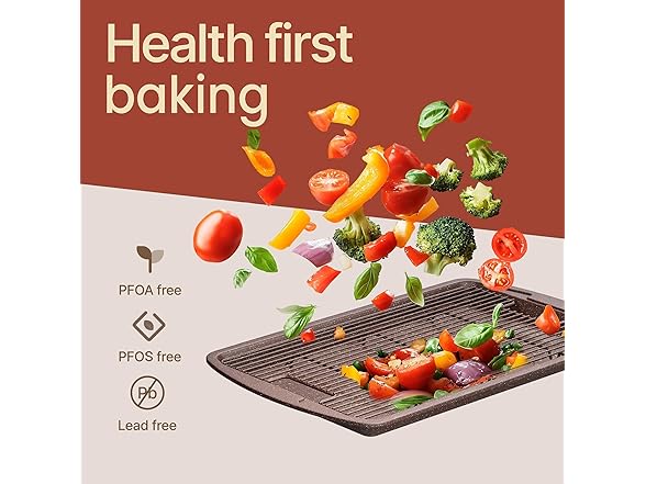 Cookie Sheet with Wire Rack Set, 2-Piece