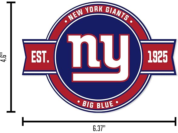 New York Giants Badge Magnet