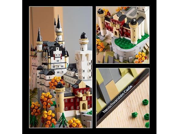 LEGO Architecture Neuschwanstein Castle Building Set