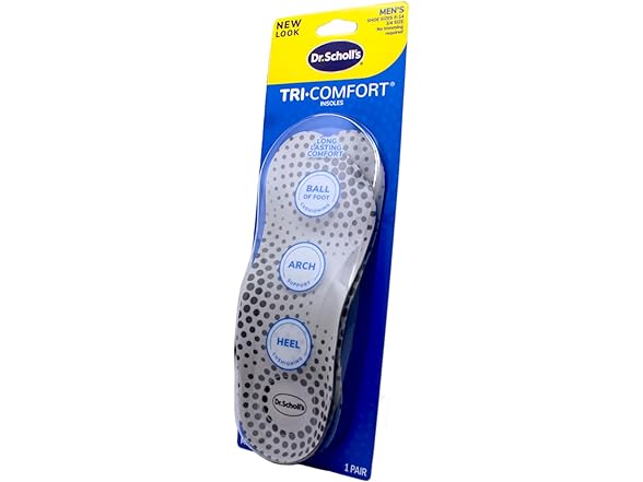 Dr. Scholl's Tri-Comfort Inserts, Men's