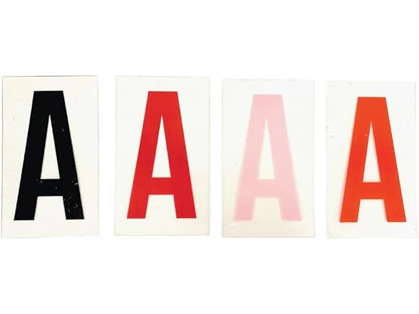 TWELVE TIMBERS 5 INCH Marquee Letters