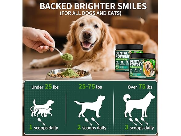 Fuzzycare Dog & Cat Dental Powder