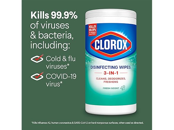 Clorox Disinfecting Wipes 75ct