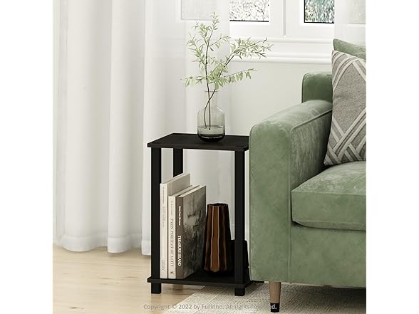 Furinno Simplistic End Table, 2-Pack
