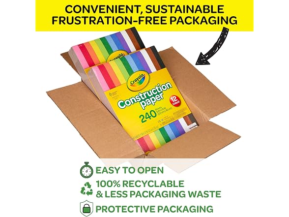 Crayola Construction Paper Bulk Pack