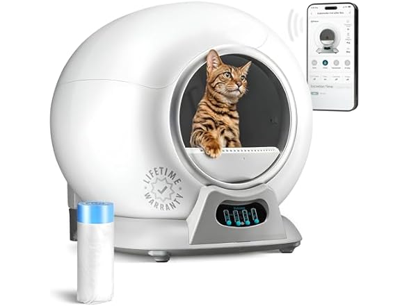 PetCove PurrTek Cat Litter Robot