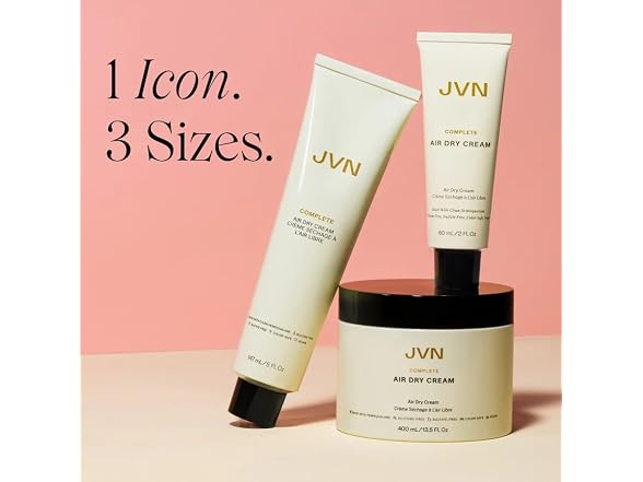 JVN No Heat Complete Air Dry Cream 2 Fl