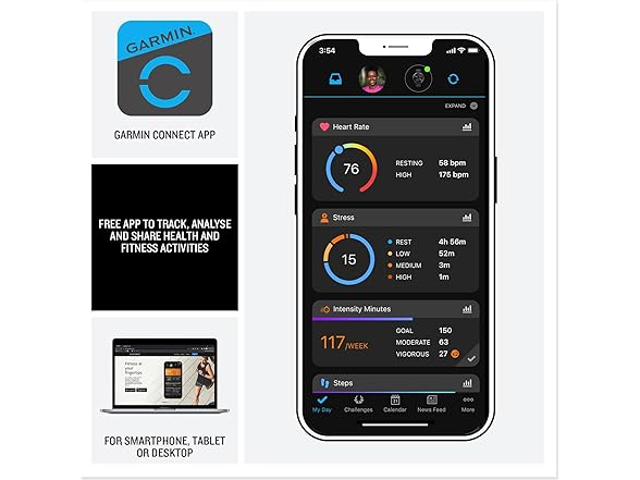 Garmin Forerunner 165 Music (Refurbished)