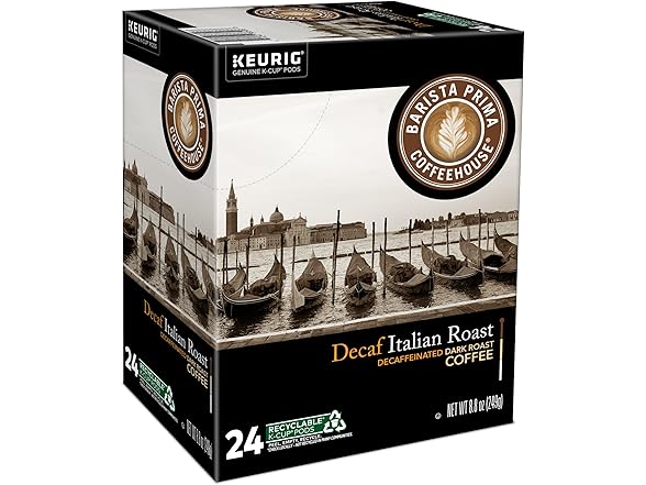Barista Prima Coffeehouse, Italian Roast Pods 96 count