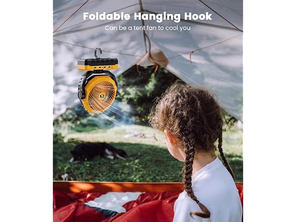 korbot 36000mAh Camping Fan