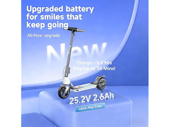 isinwheel 200W Electric Scooter for Kids Ages 6-14