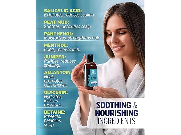 Sphagnum Psoriasis Shampoo 13.5oz