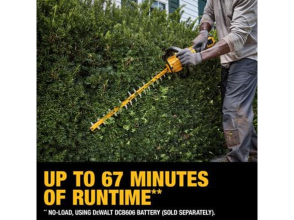 DEWALT DCHT870T1 60V MAX Hedge Trimmer 26in Kit