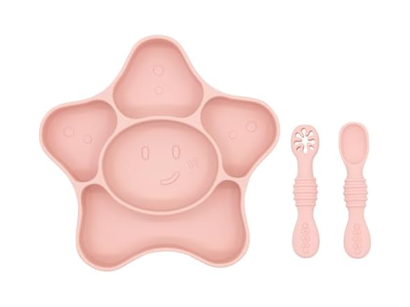 BabyX Silicone Feeding Set (3 PCs)
