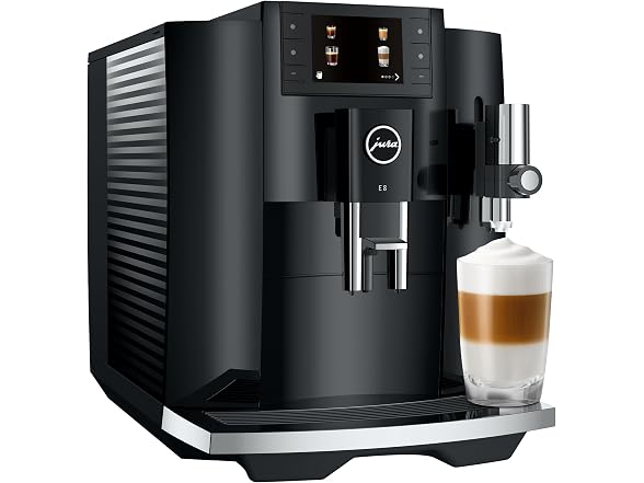 Jura E8 Automatic Coffee and Espresso Machine Piano Black