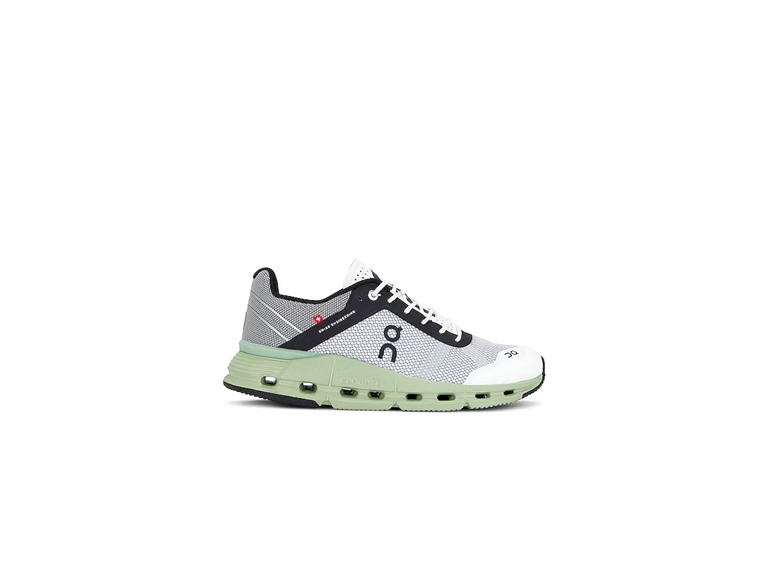 On Running Cloudnova Z5 Rush Men's Shoes Black/White Size 7