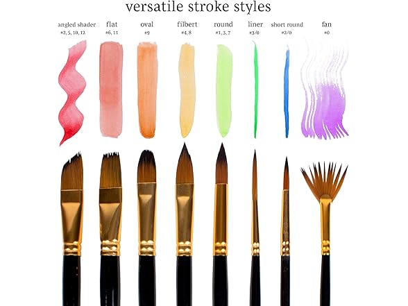 W.A. Portman 15pc Paint Brush Set